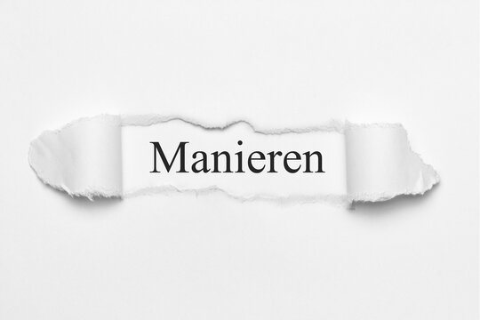 Manieren	
