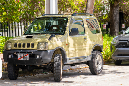 1999 Suzuki Jimny Kansai Yamamoto Edition photographed in Miami Beach Florida USA