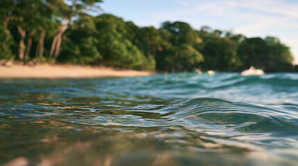 Fototapeta premium tropical sandy beach paradise