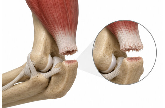 Complete Distal Triceps Tendon Rupture With Magnified Olecranon Insertion Avulsion