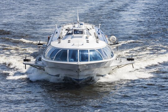 Hydrofoil, Neva, St. Petersburg, Russia