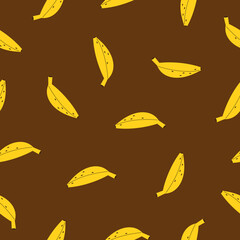 seamless pattern with banana © 332