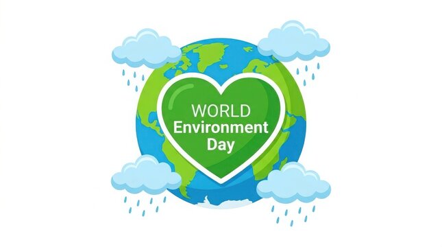 World environment day illustration