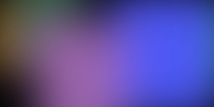 Abstract color gradient background template with copy space. Violet and blue blurred mesh texture. Soft neon light effect. Flat design concept.