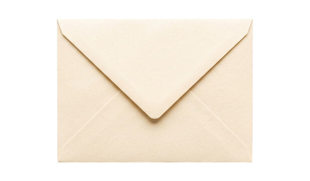A simple cream colored envelope ready to be sealed and sent.