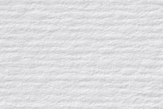Close up of white textured watercolor paper background