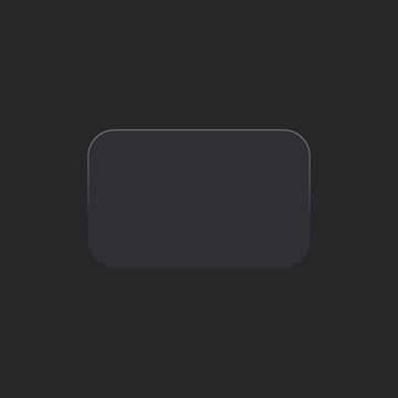 Dark grey rounded rectangle ui button