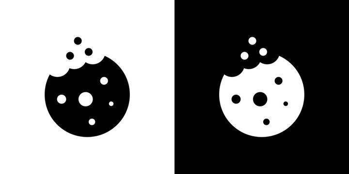 Cookie icon line pictogram collection. EPS10