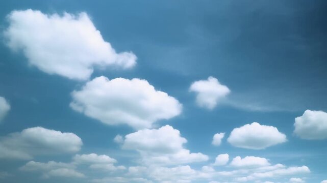 blue sky and clouds. High resolution.