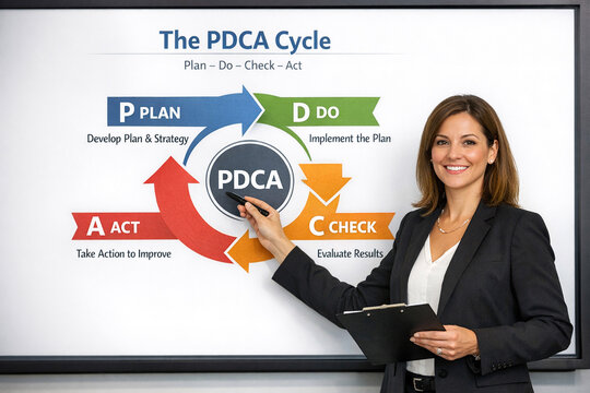 PDCA cycle for business improvement