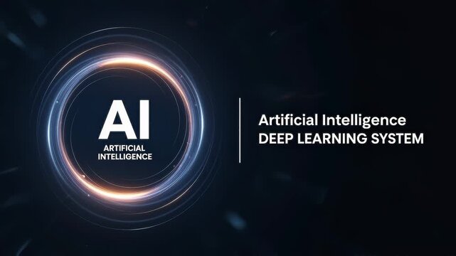 Artificial intelligence deep learning system concept