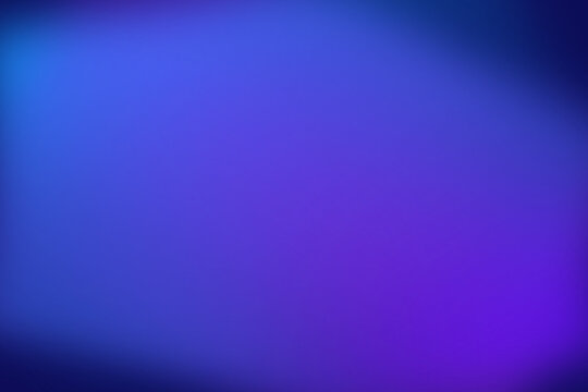 Abstract dark blue and purple gradient background with smooth soft light transitions for modern design