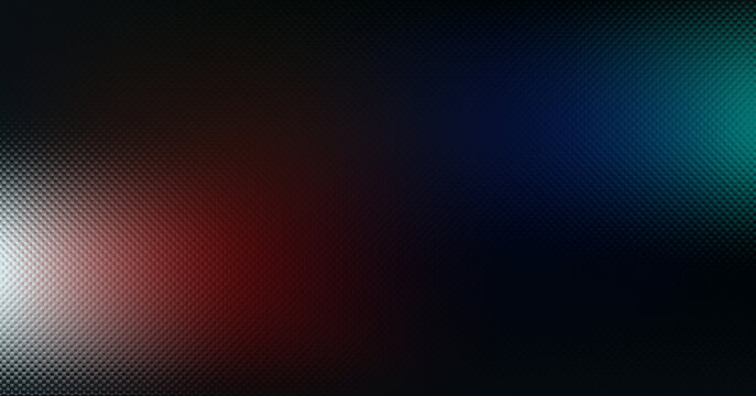 Dynamic textured surface with glowing light transition from white to red and teal modern digital abstract