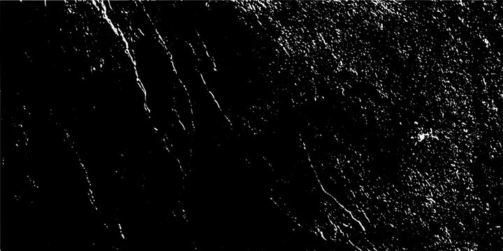 Scratched and Cracked Grunge Urban Background Texture Vector. Dust Overlay Distress Grainy Grungy Effect. Distressed Backdrop Vector Illustration. Isolated Black on White Background.