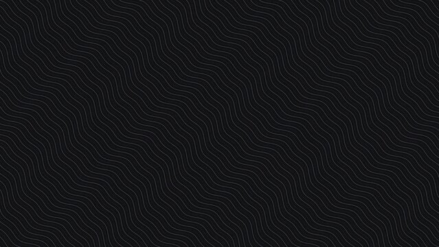 Flowing wavy line pattern in grey on dark background, subtle topographic contour texture