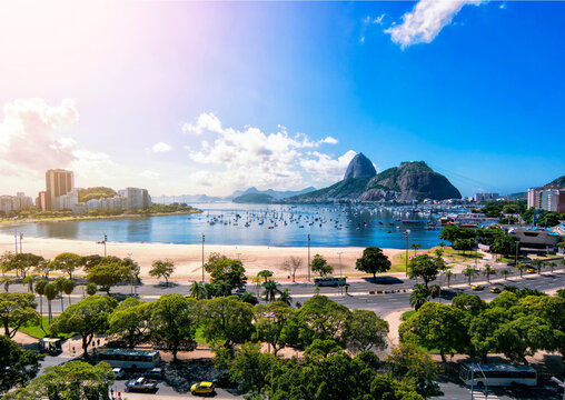 Aterro Do Flamengo, P&atilde;o de A&ccedil;&uacute;car, Rio De Janeiro, Brasil