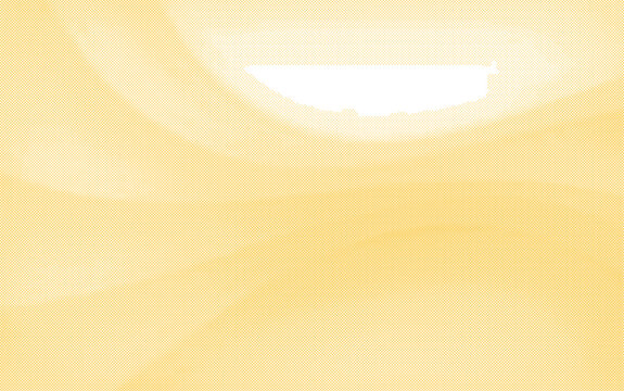 Abstract background with yellow halftone dot pattern and central white highlight area transparent background