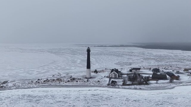 Finland Baltic Saaremaa Island S&auml;&auml;re Laht S&otilde;rve Lighthouse and Beach Kura Kurk Sea Looduskaitseala Nature Reserve