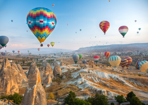Hot Air Balloons in Cappadocia