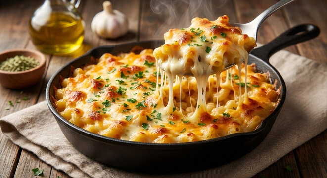 macaroni cheesy baked