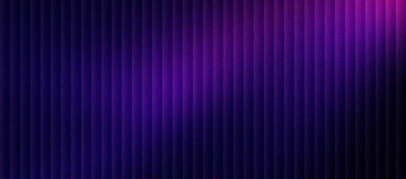 Ultraviolet neon vertical lines background, dark purple textured abstract backdrop with glowing light effect. Futuristic striped pattern for gaming banners, tech wallpaper and digital art.