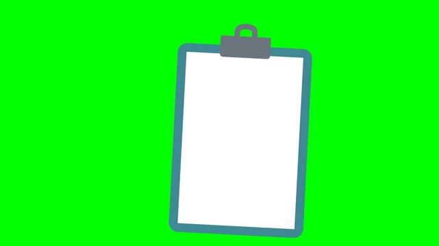 Medical clipboard icon illustrating patient record process for healthcare documentation and care