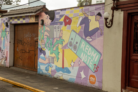 Redmi note 13 wall art in Barranco - Lima, Peru