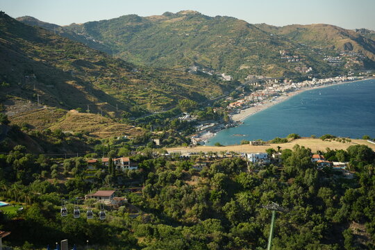 Scenic Views of Taormina Sicily