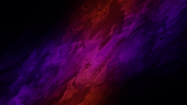 Abstract liquid gradient background animation of flowing red and purple water surface 4K