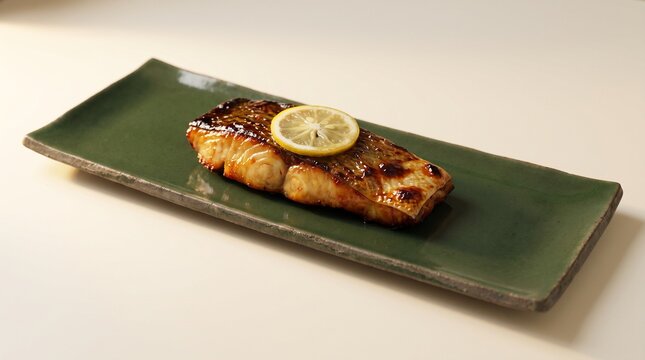 Grilled sablefish
