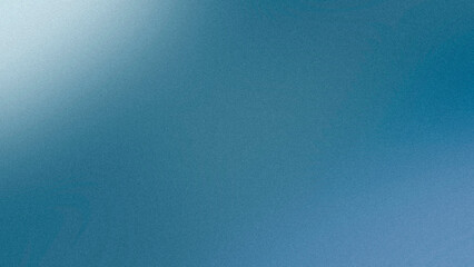 Fototapeta premium A serene blue gradient with gentle light haze suggests depth and calm, ideal as a soothing backdrop for websites, presentations, and modern design layouts.