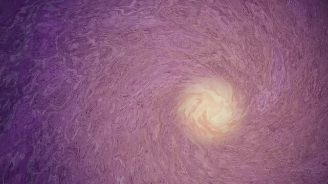 Abstract purple swirl background animation with rotating spiral motion 4K loop