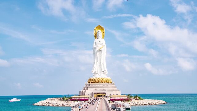 Nanshan Guanyin Statue in Sanya, Hainan