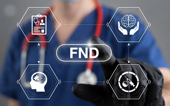 Functional neurological disorder fnd medical concept