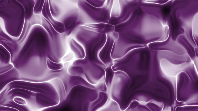 Dynamic purple liquid light flowing abstract motion background loopable video