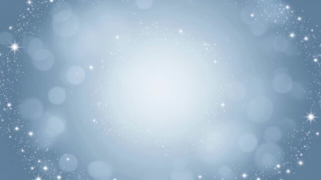 Sparkle blue graphic background with soft light, abstract glow bokeh pattern texture, elegant calm design for searchable SEO friendly visual use