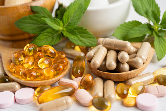 Fish oil vitamin with EPA and DHA,Alternative medicine herbal organic capsule with vitamin E omega 3.