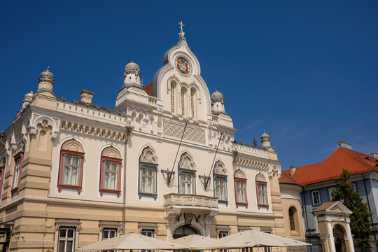 Timisoara, Romania - Serbian Bishops Residence in Union Square
