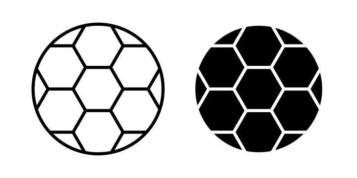 Football icon flat illustrations collection. EPS10