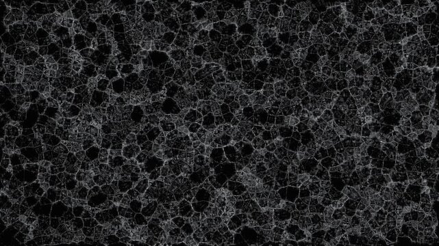 Abstract light bloom forms in dark expanse with subtle grainy texture during slow cinematic reveal
