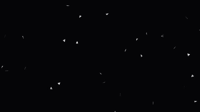 Abstract Particles Motion Background with Subtle Light Streaks Cinematic Movement
