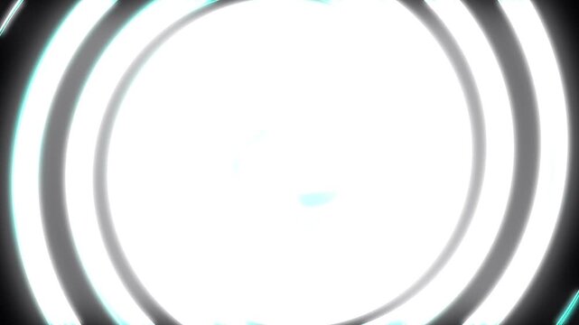 Abstract Swirl Motion Background with Glowing Particles in Neon Light