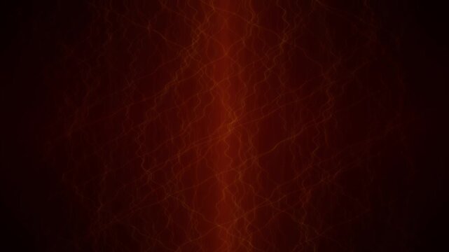 Abstract glowing red wave line animation loop digital technology background 4K