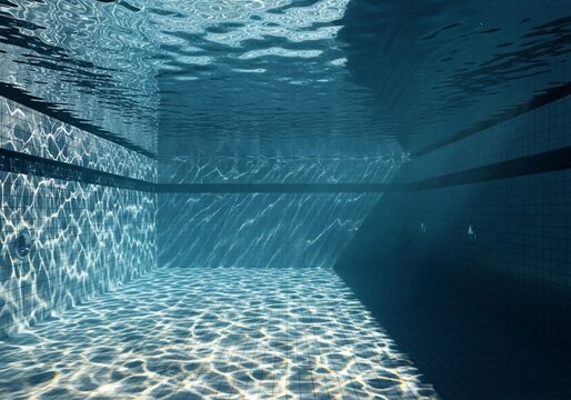 Sun-Dappled Depths: Aquatic Geometry