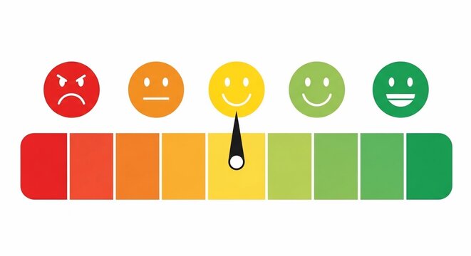 Emotional Spectrum Gauge: From Fury to Joy