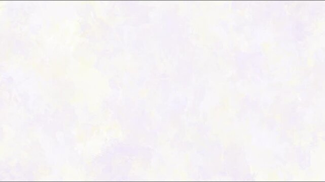 Soft Lavender And Pale Yellow Abstract Grunge Background Featuring Random Floral Brush Strokes For Gentle Spring Video Content