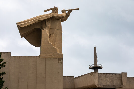 Weihai Museum War Monument, China - Historical Soldier Statue