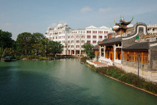 Chikan Ancient Town, Jiangmen, Guangdong - Traditional and Colonial Architecture