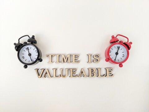time is money concept. Time is valuable &mdash; manage wisely to maximize productivity and life balance. Business and education concept background.