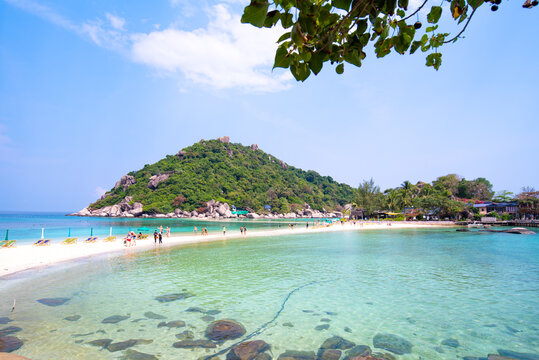 The most beautiful viewpoints of Koh Nangyuan, koh tao Thailand.